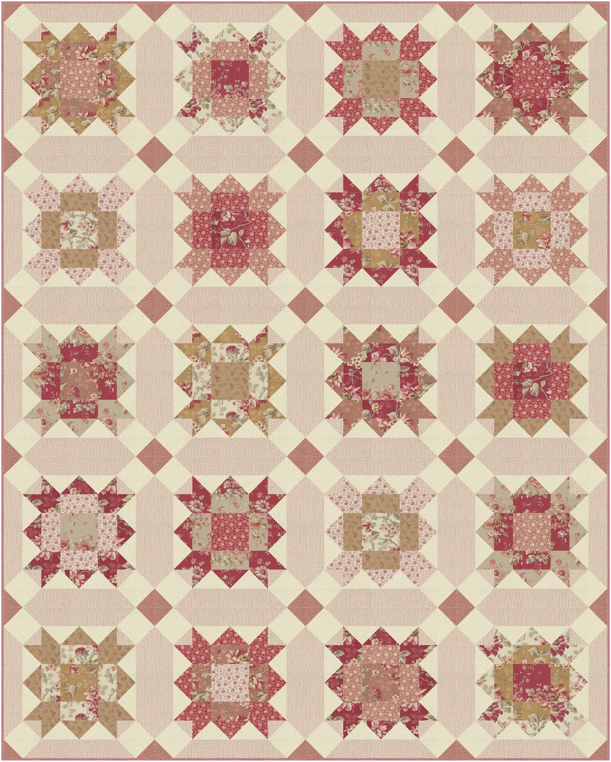 Joie de Vivre Quilt Kit