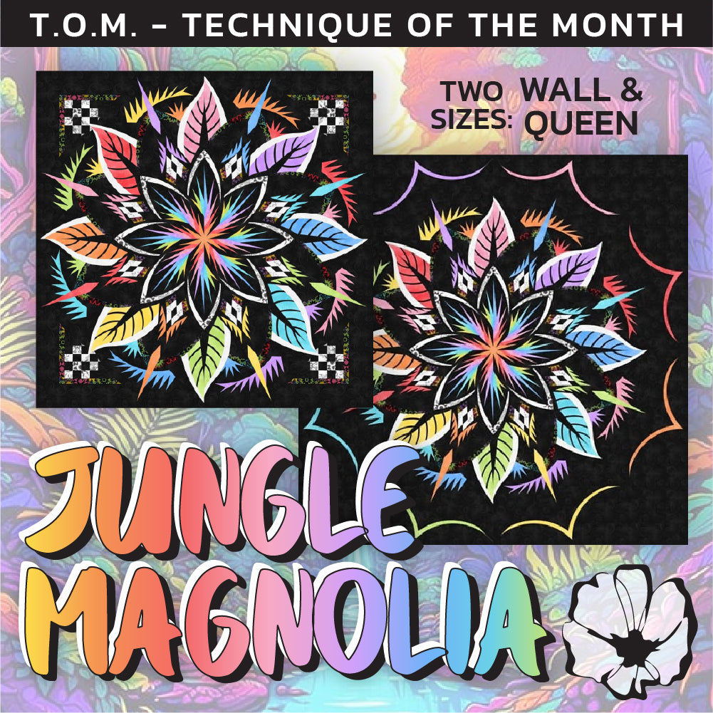 Jungle Magnolia Technique of the Month Class - Saturdays (Deposit)