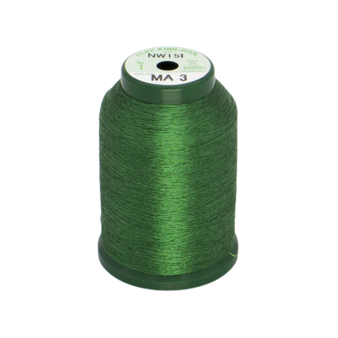 KingStar Metallic Embroidery Thread / Green