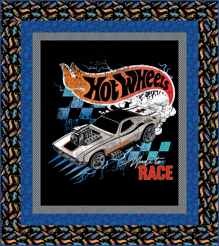 Hot Wheels™ Made to Race Quilt Kit