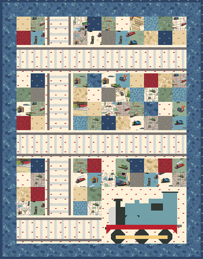 Thomas the Tank Railway Quilt Kit