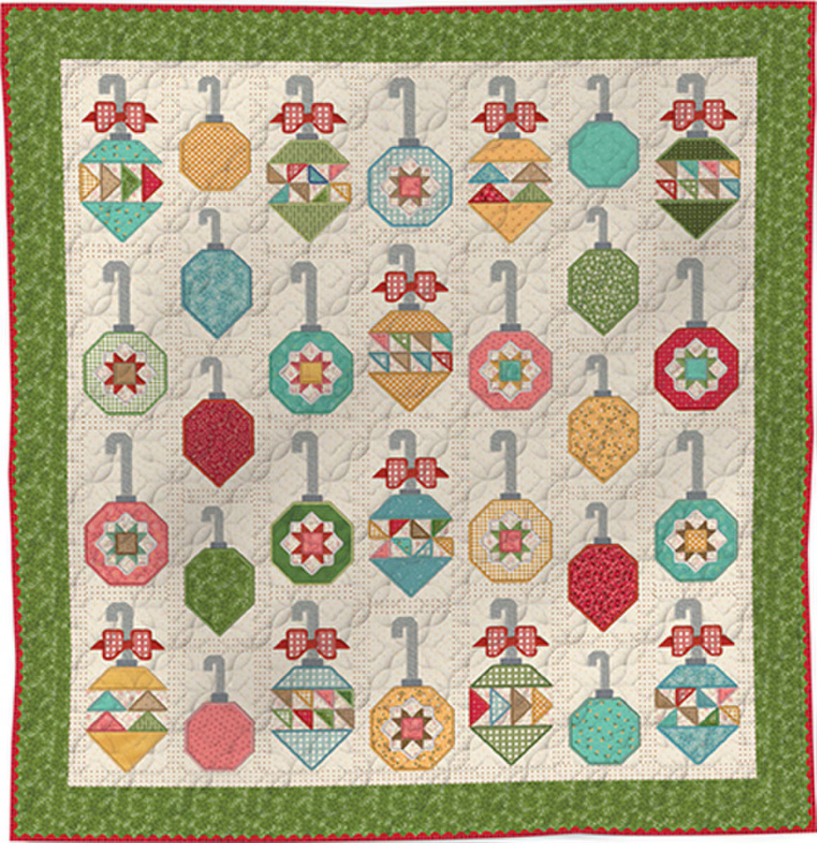 Machine Embroidery Decorating The Tree Fabric Only Quilt Kit