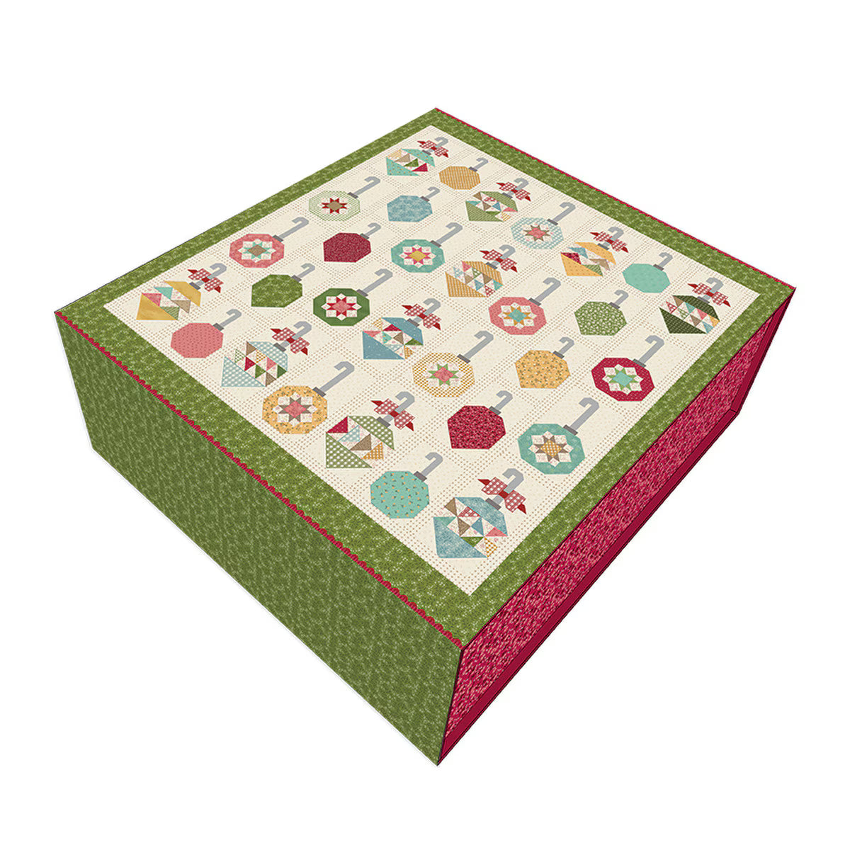 Machine Embroidery Decorating The Tree Fabric Only Quilt Kit