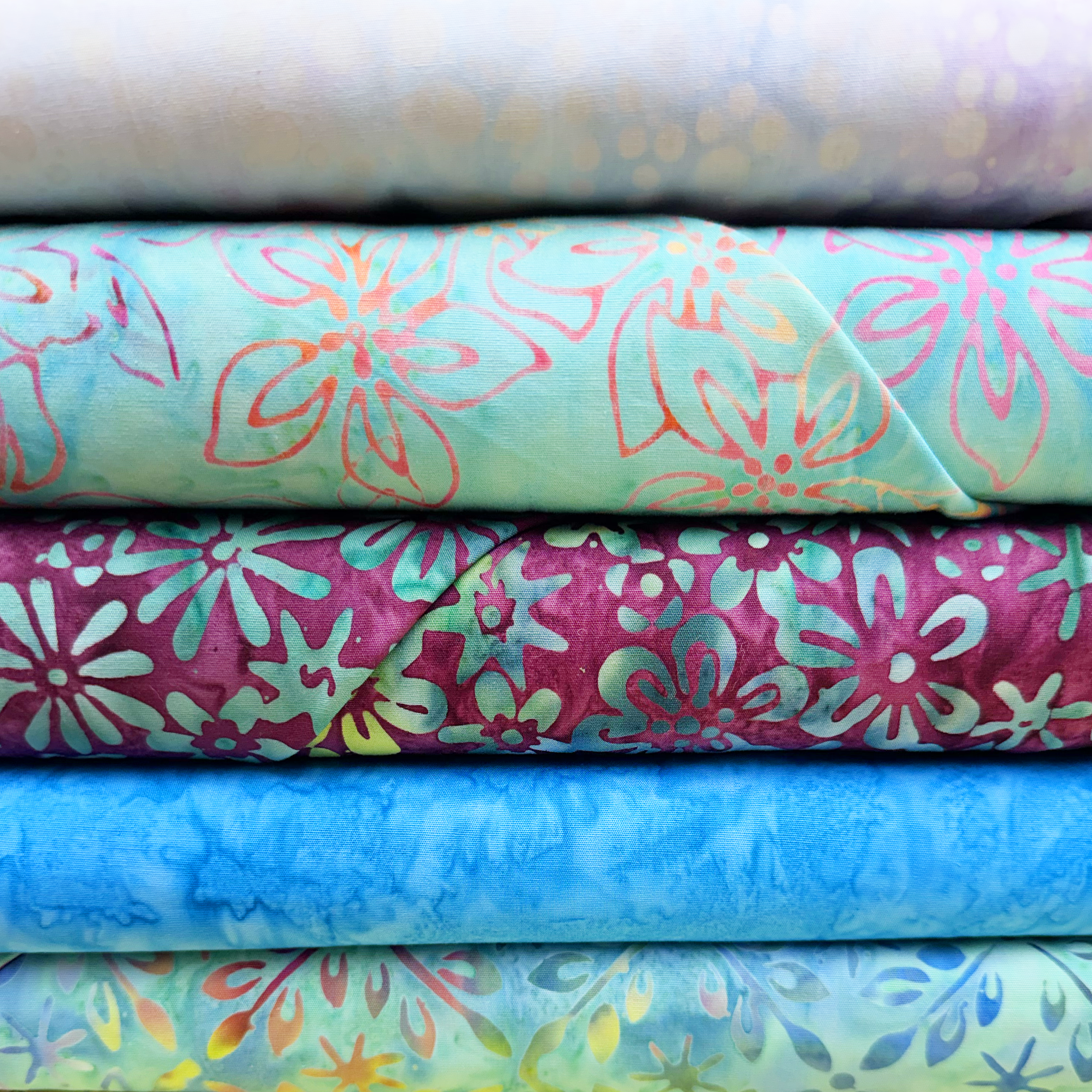 Island Watch Fabric Kit - Kashmir Batiks