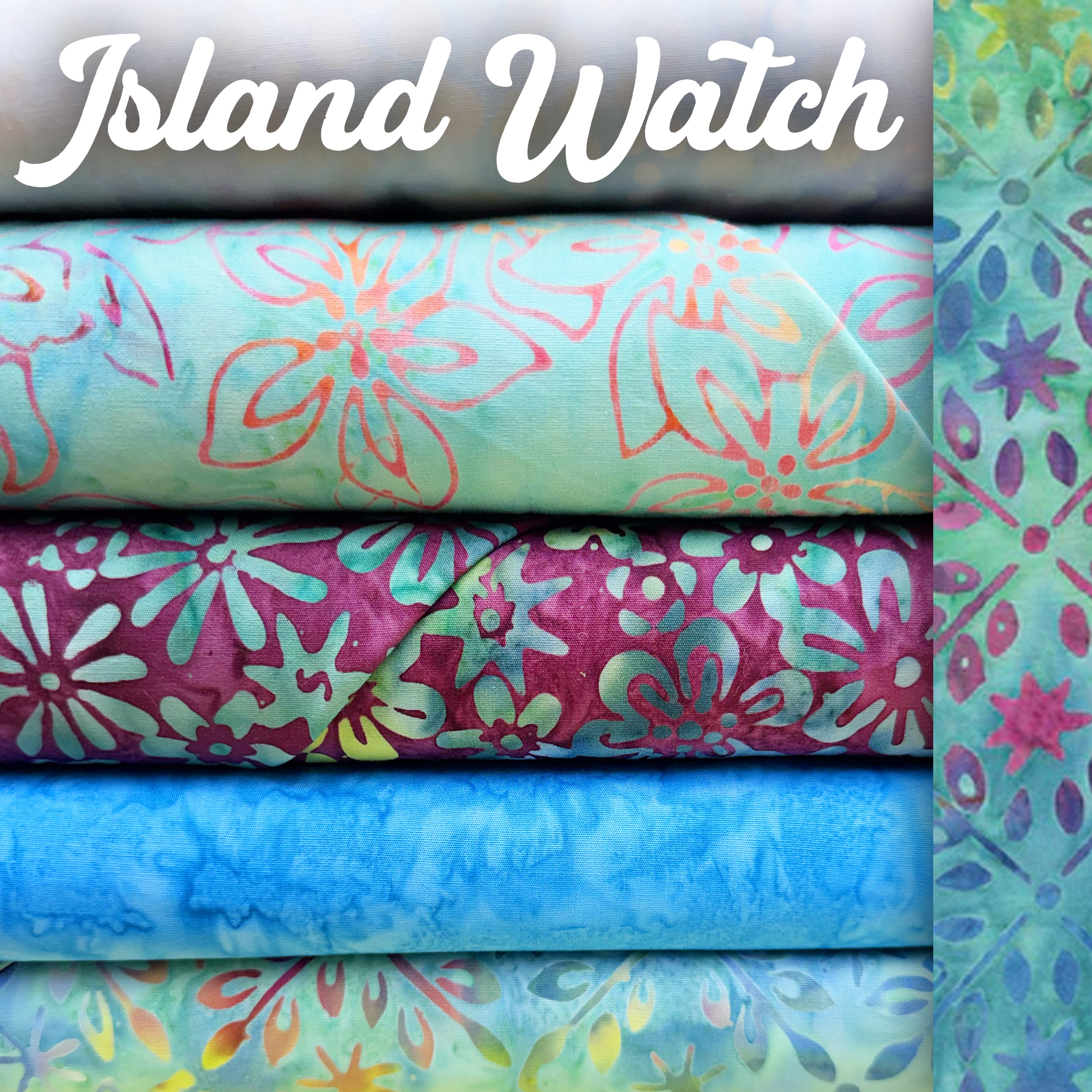 Island Watch Fabric Kit - Kashmir Batiks