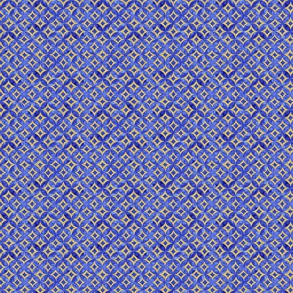 Moonlight / Asian Geo in Blue