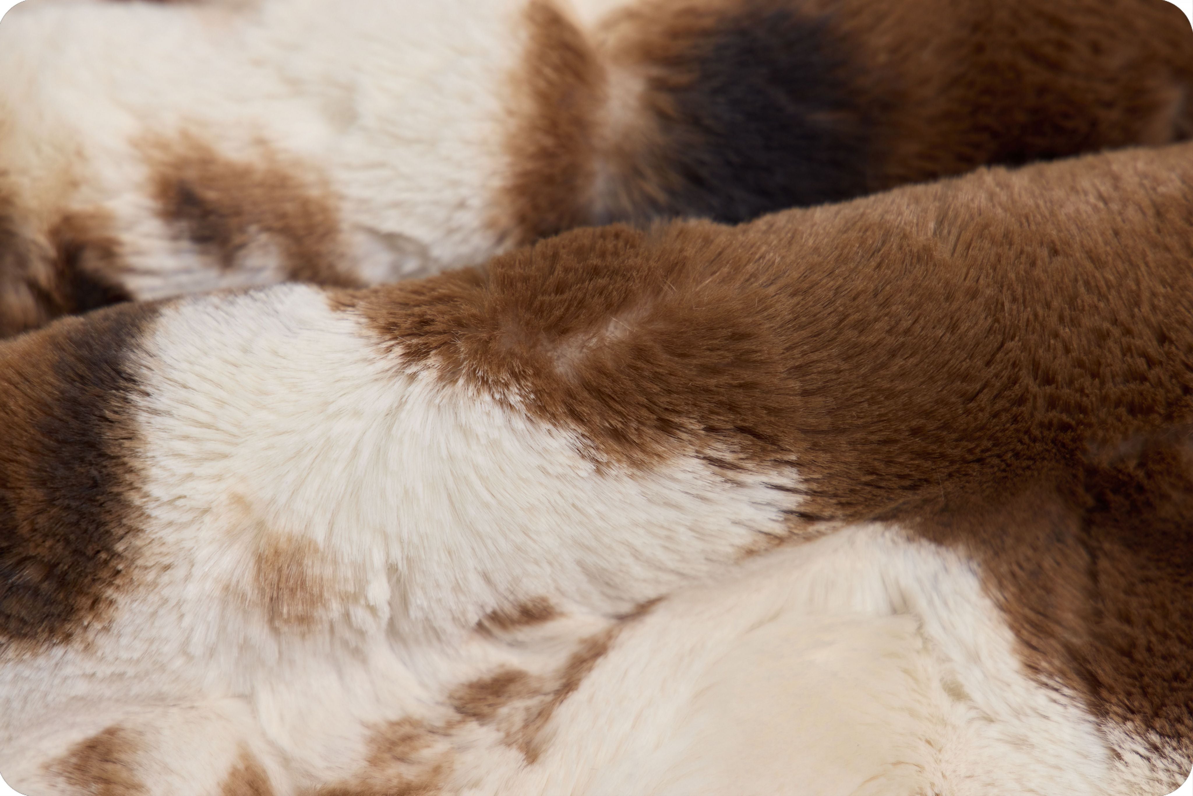 Luxe Cuddle® Wild Pony / Ivory & Brown