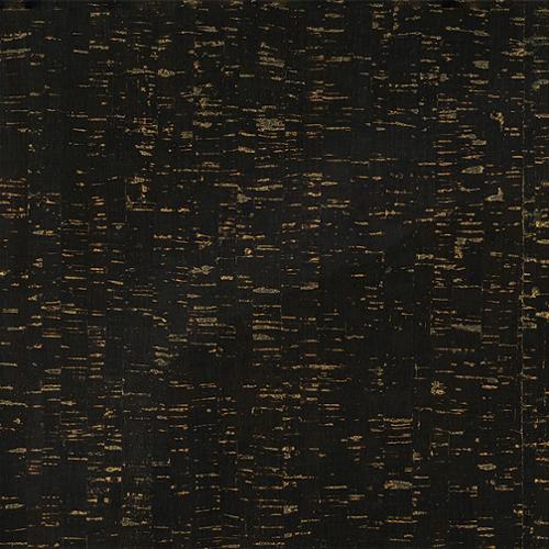 Black & Gold Cork Fabric