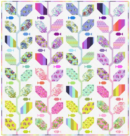 Marine Meadow Quilt Kit