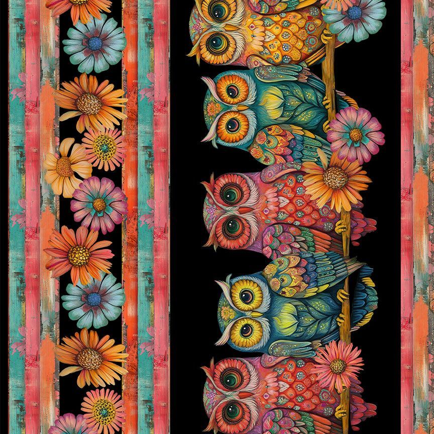 Wild Wings / Bright Owls 11" Stripes