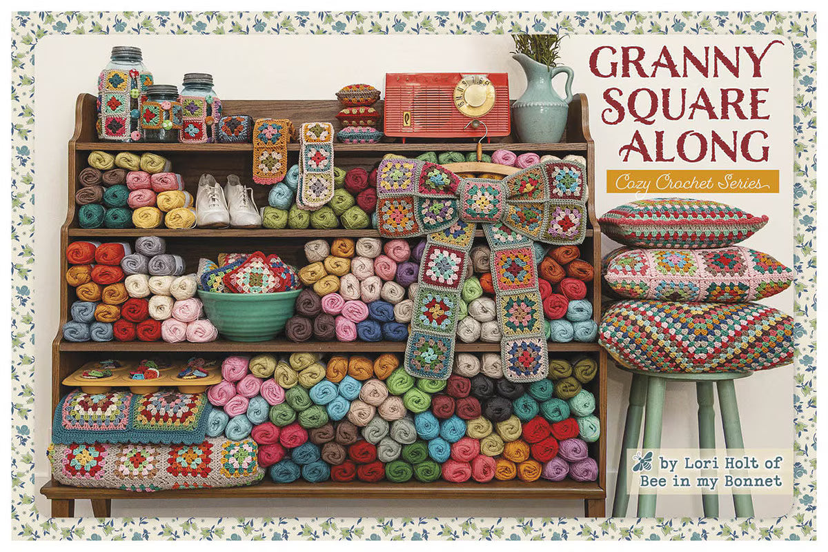 Granny Square Along Crochet Book