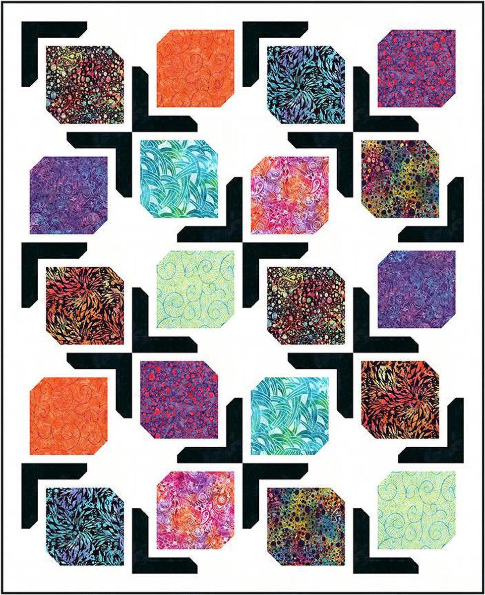 Dinner Party Quilt Kit