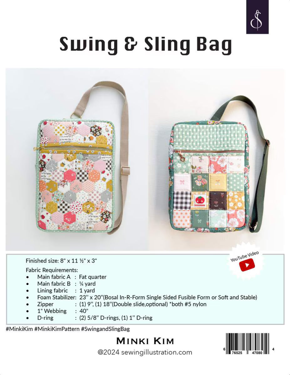 Swing & Sling Bag Pattern