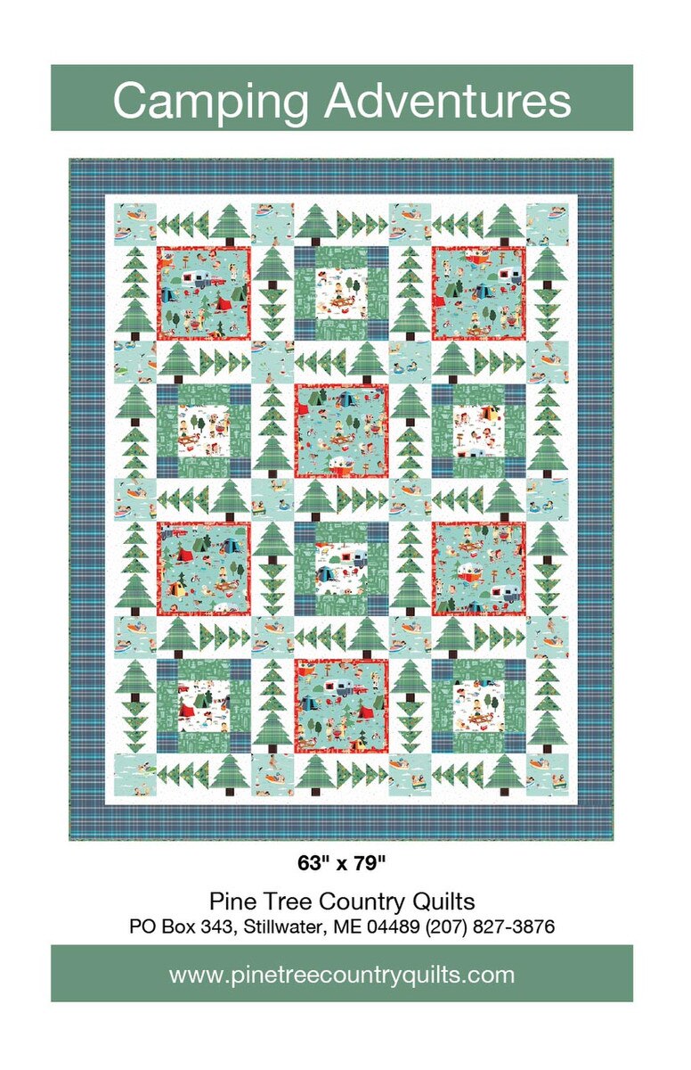 Camping Adventures Pattern