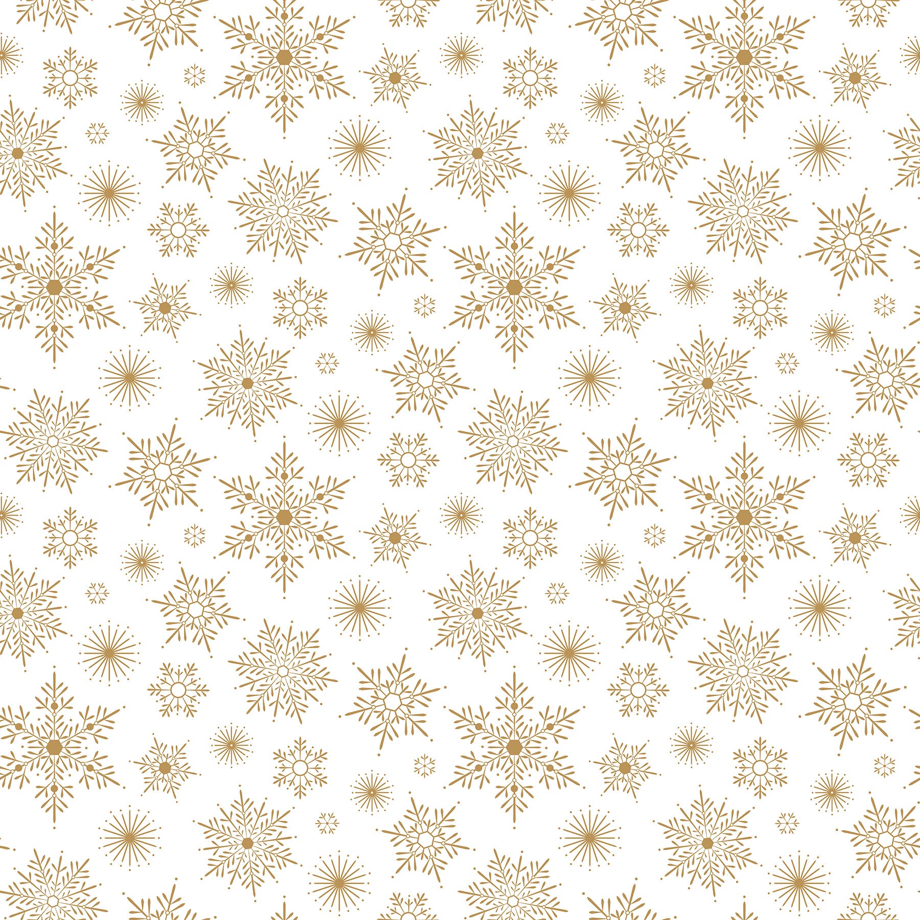 Shimmer Sparkle / Snowflake in White