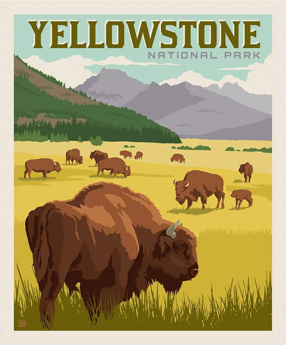 Yellowstone National Park Panel