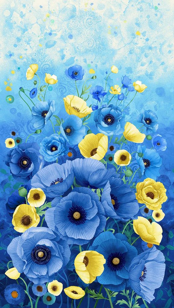 Poppy Serenade Panel