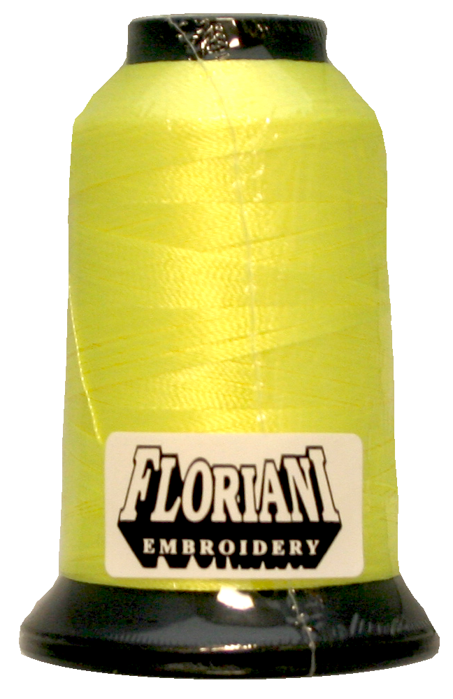 Floriani Embroidery Thread / Neon Citron