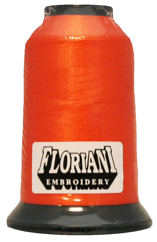 Floriani Embroidery Thread / Orange