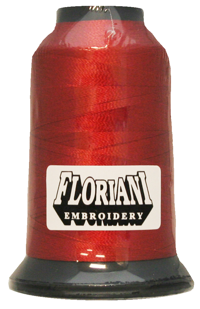 Floriani Embroidery Thread / Deep Rust