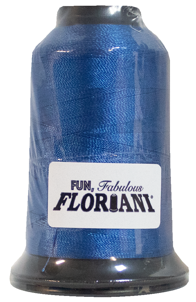 Floriani Embroidery Thread / Rocket Blue