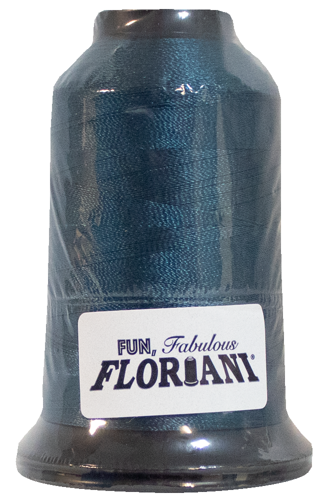 Floriani Embroidery Thread / Blue Cedar