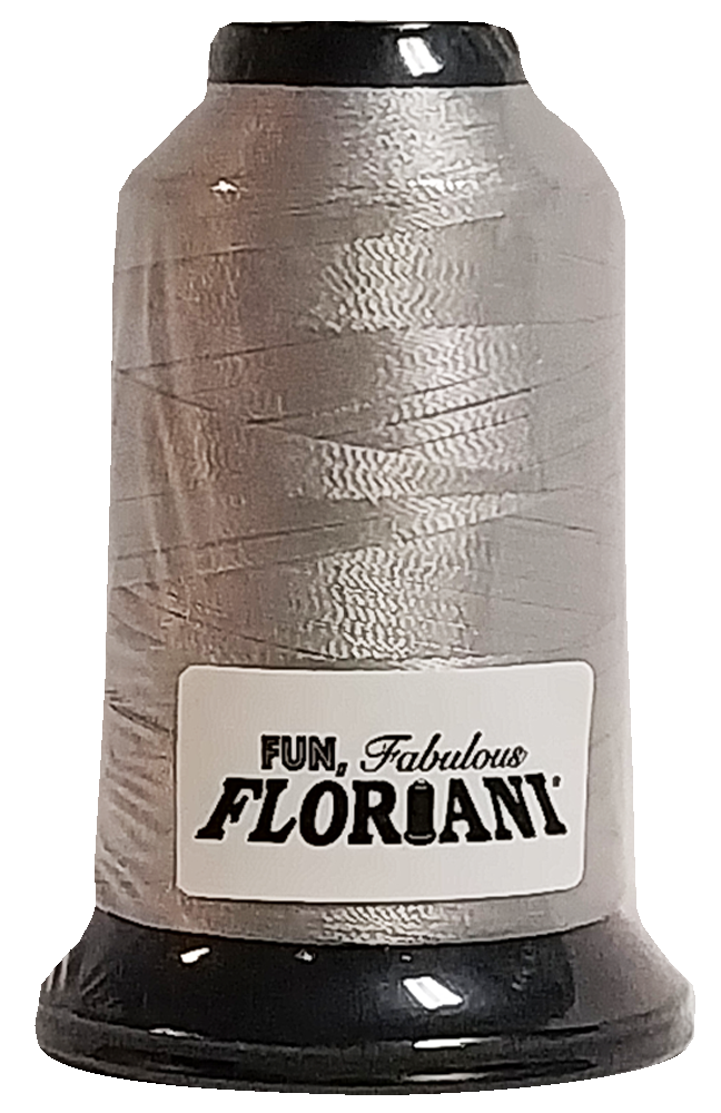Floriani Embroidery Thread / Pale Sterling Grey