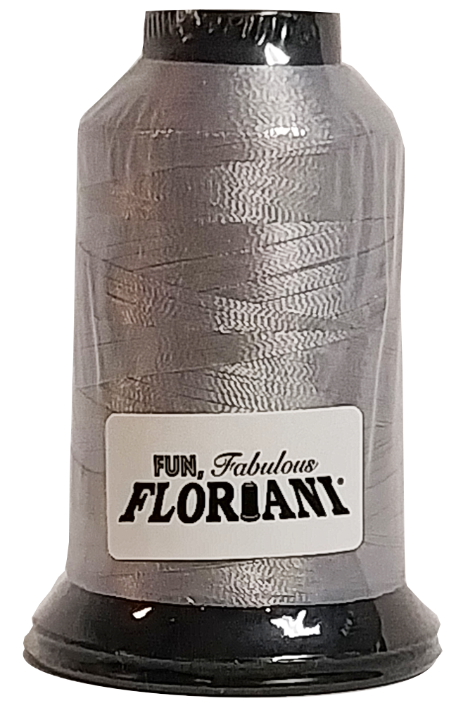 Floriani Embroidery Thread / Pewter