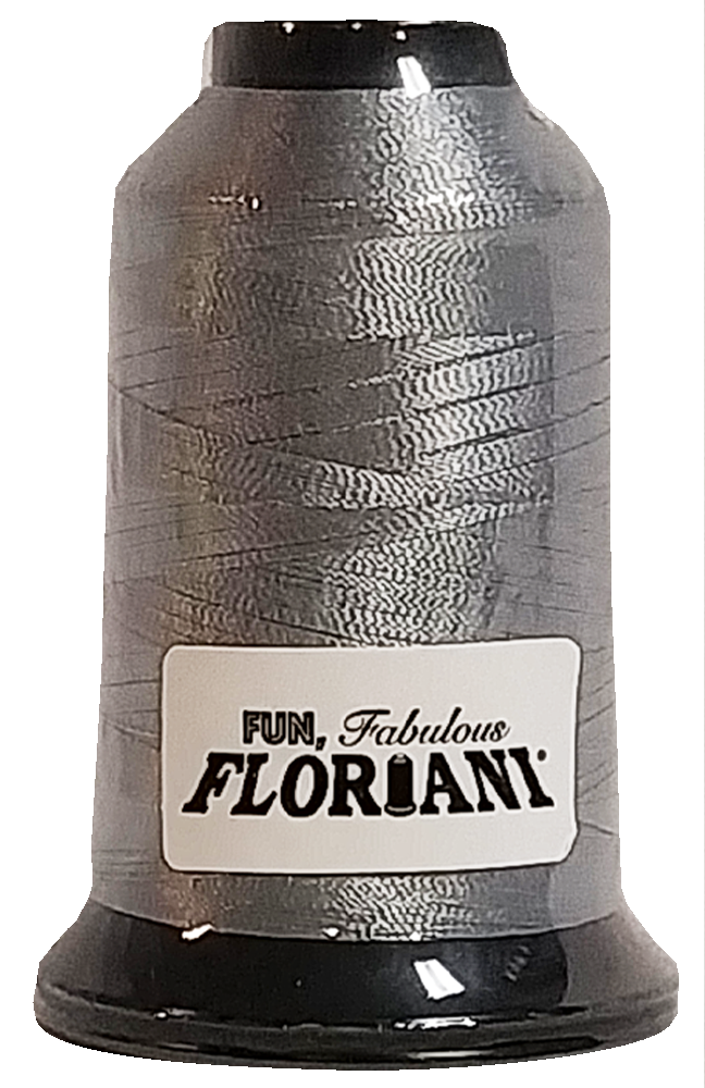 Floriani Embroidery Thread / Silver