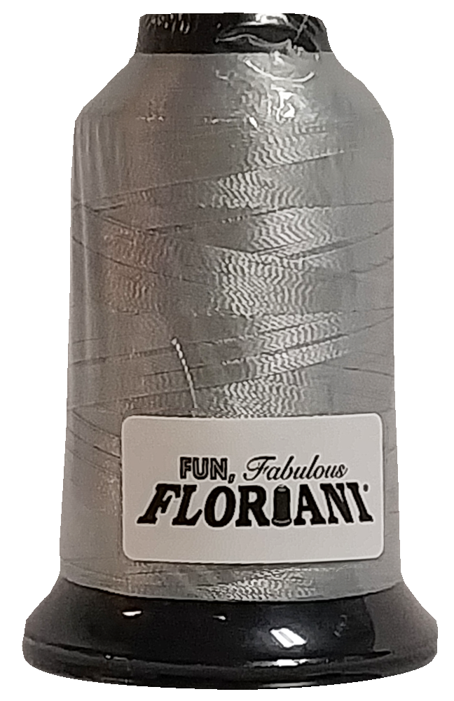 Floriani Embroidery Thread / Light Grey