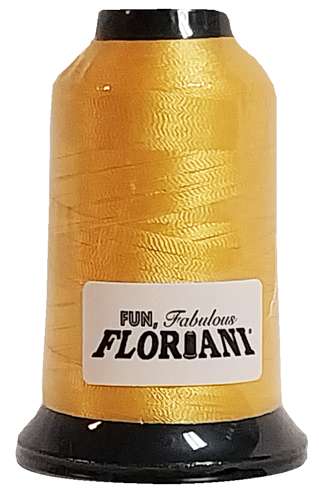 Floriani Embroidery Thread / Goldenrod
