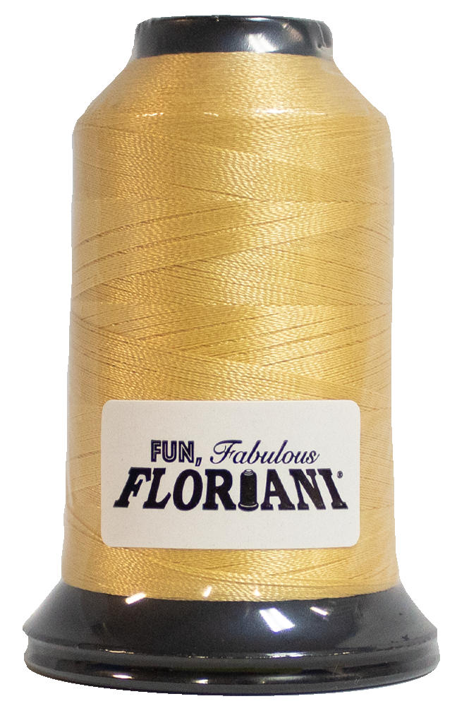 Floriani Embroidery Thread / Blonde Straw