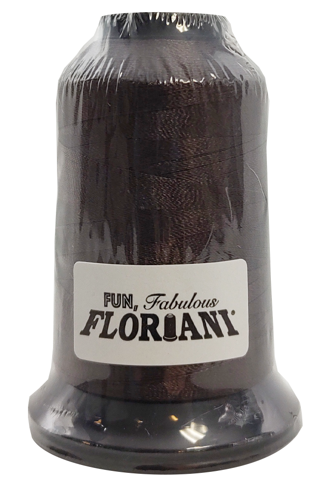 Floriani Embroidery Thread / Dark Grey