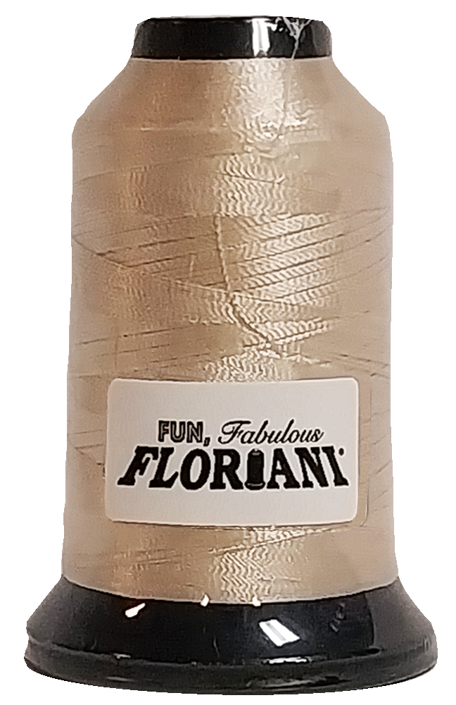 Floriani Embroidery Thread / Nude Gold