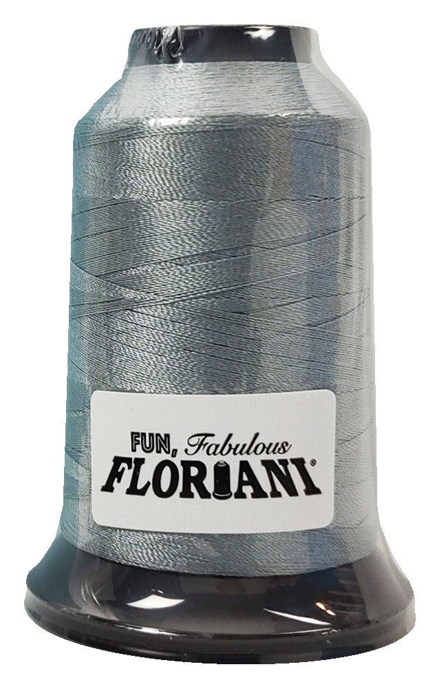 Floriani Embroidery Thread / Pale Grey