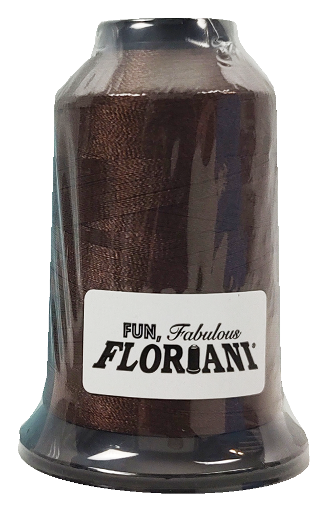 Floriani Embroidery Thread / Brown Stone