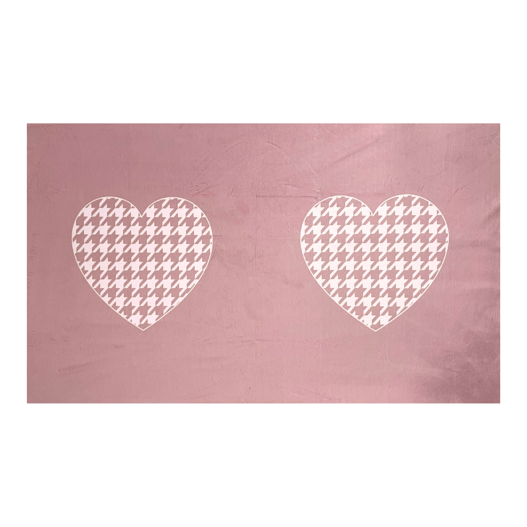 Pink Hearts Cuddle® Panel