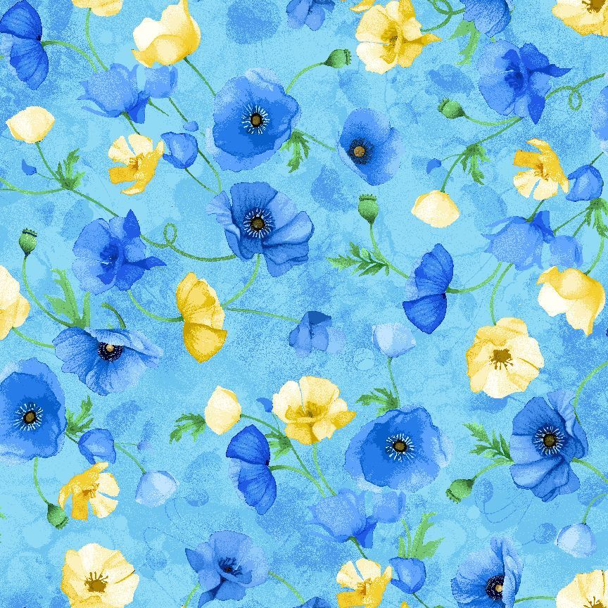Poppy Serenade / Floating Poppies in Sky