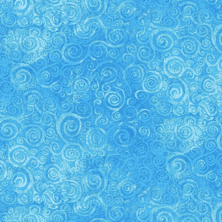 Poppy Serenade / Soft Swirl in Blue