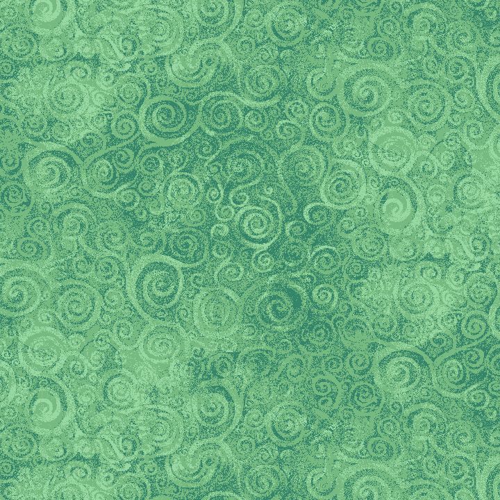 Poppy Serenade / Soft Swirl in Green