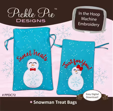 Snowman Treat Bags