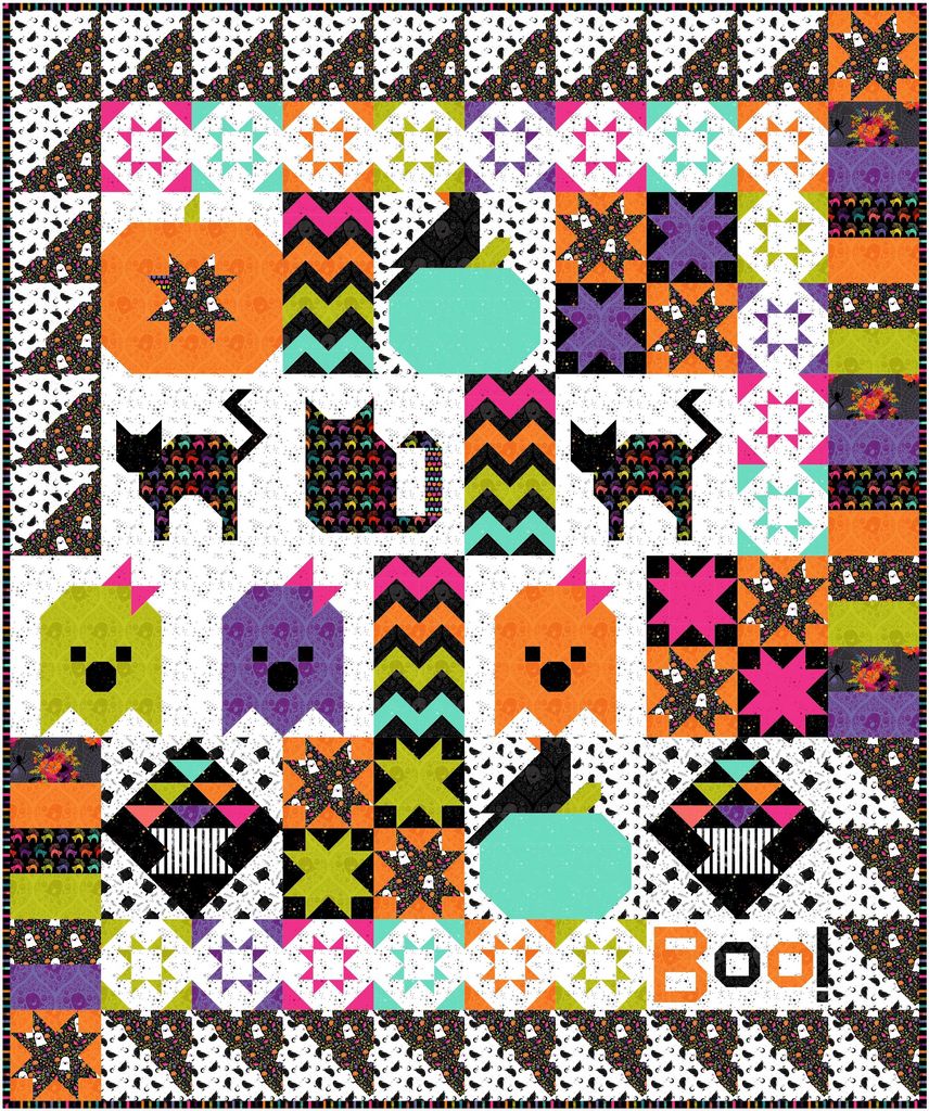 Spooky Sampler Quilt Kit