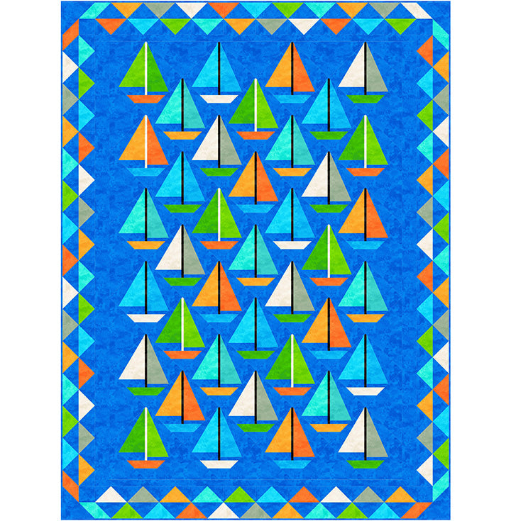 Sailboats Pattern