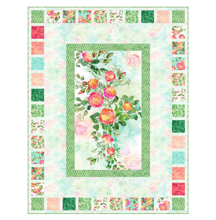 Rose Gallery Quilt Kit