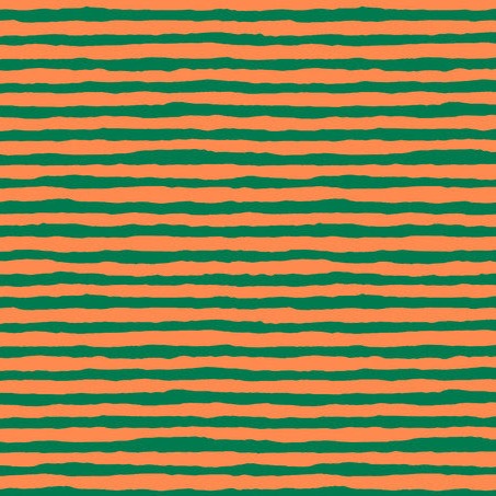 February 2024 / Comb Stripe in Green