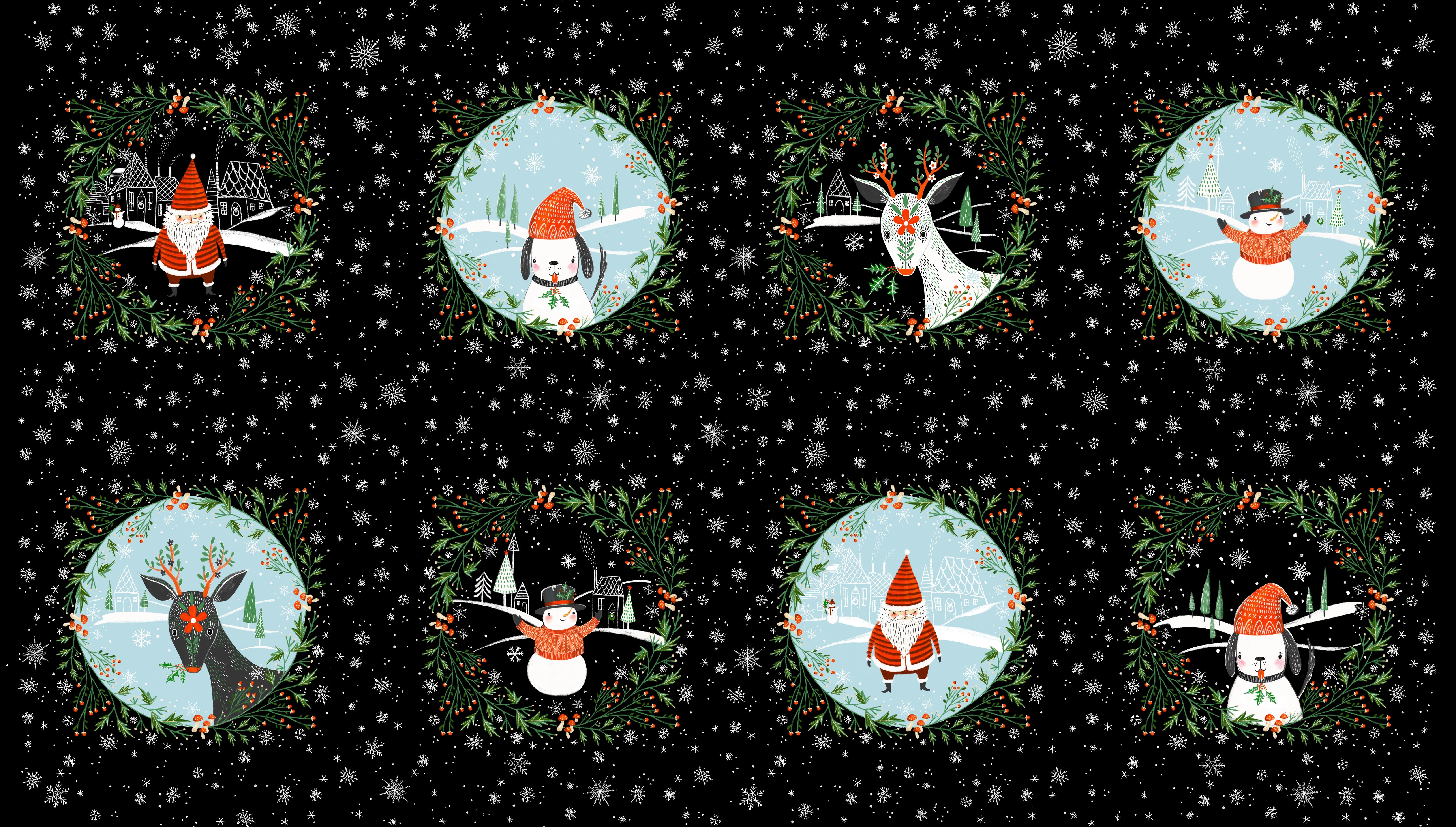 Snow Globe Panel