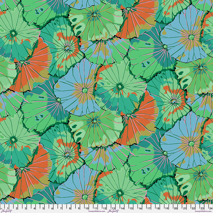 August 2024 / Lotus Leaf in Emerald