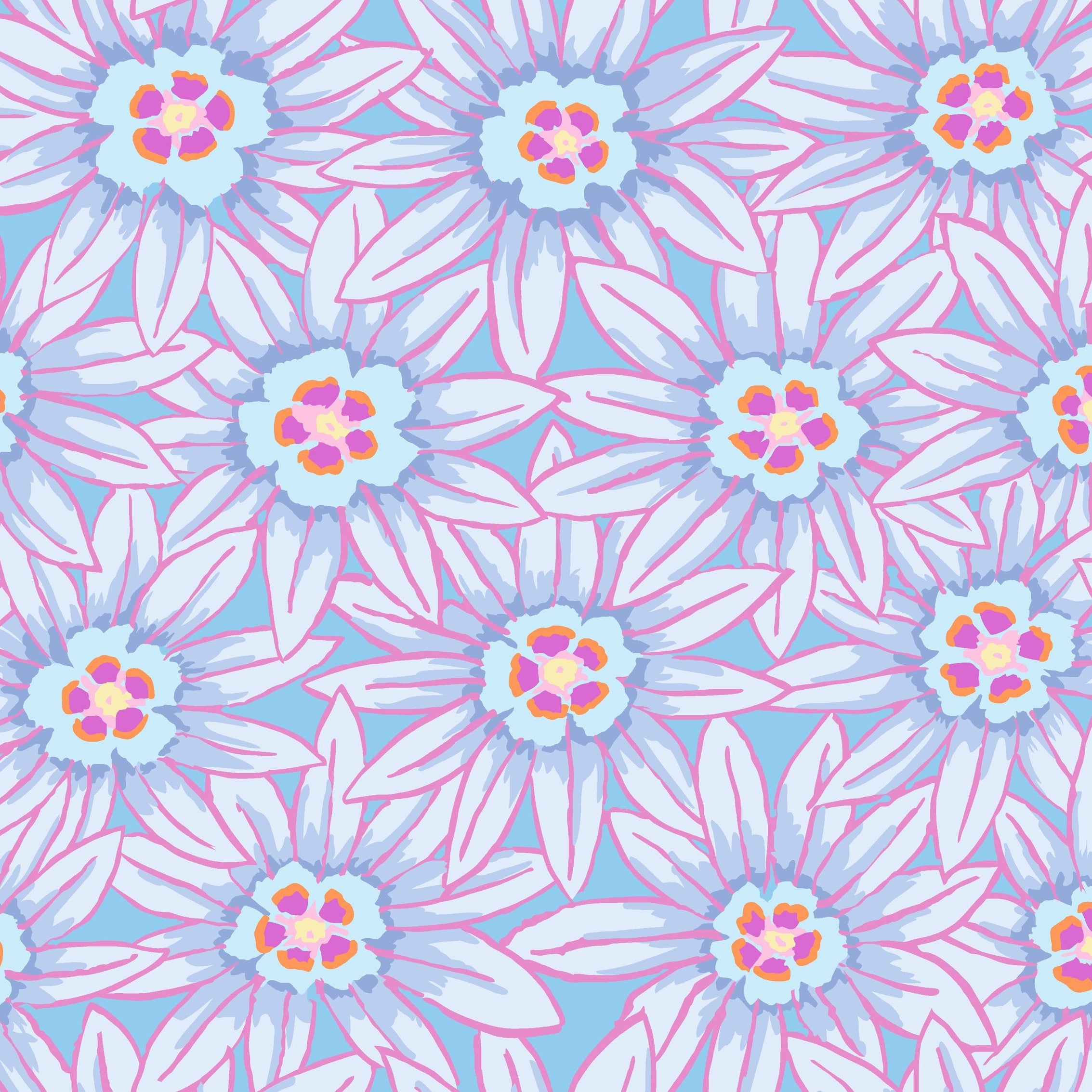 Kaffe: From the Archives / Potentilla in Blue