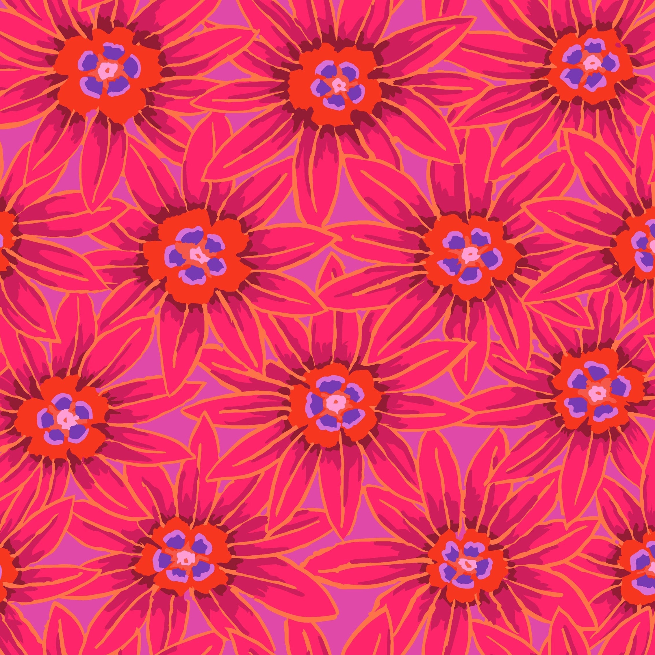 Kaffe: From the Archives / Potentilla in Red