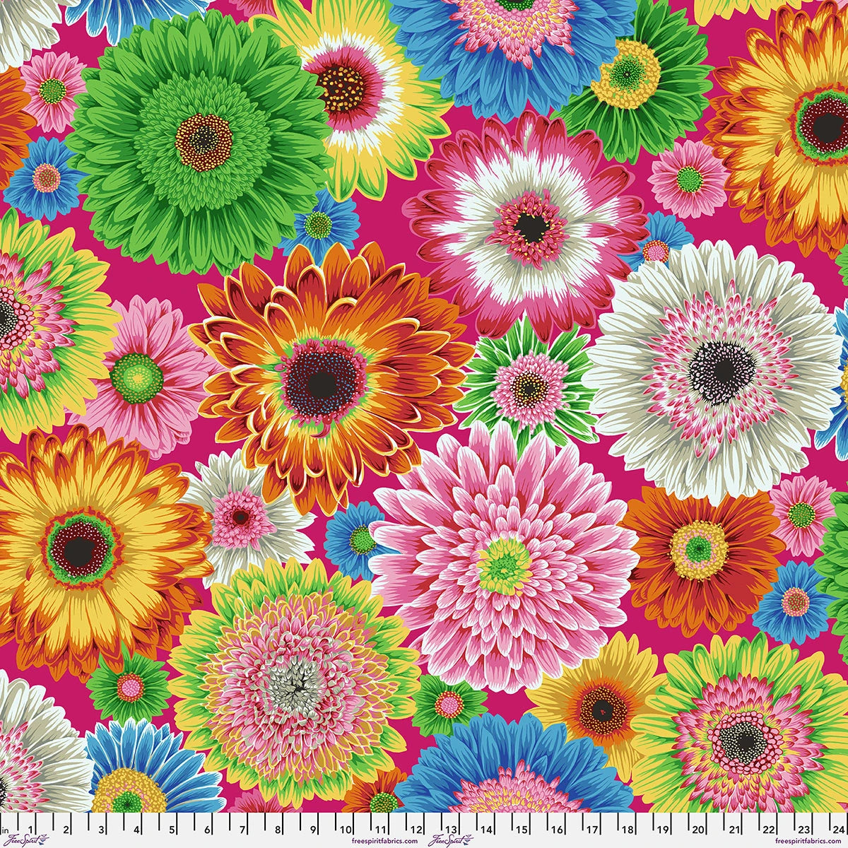 Kaffe Fassett August 2026 / Gerbera Daisies in Bright